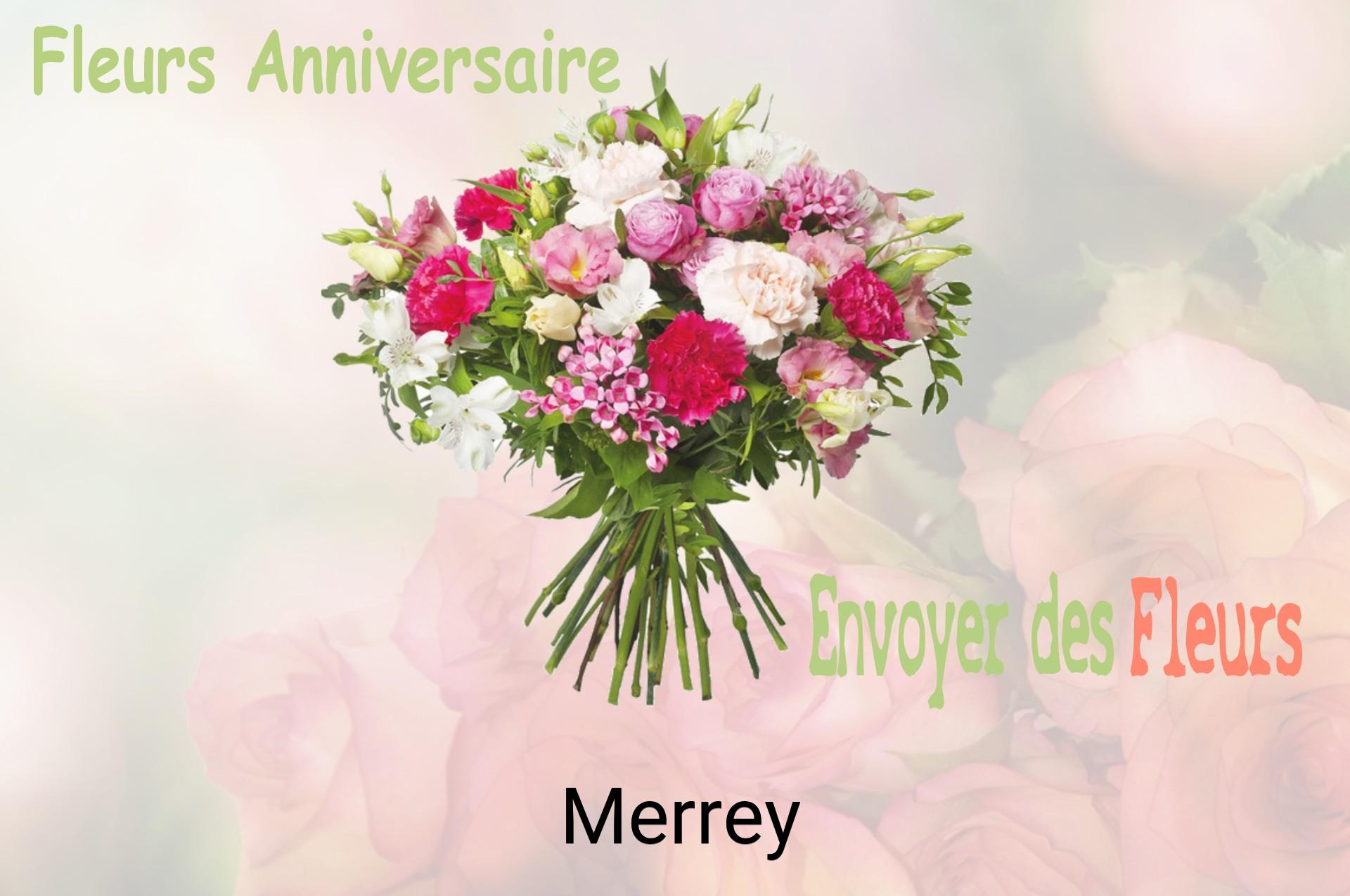 Bouquet de fleurs d’anniversaire livré à Merrey